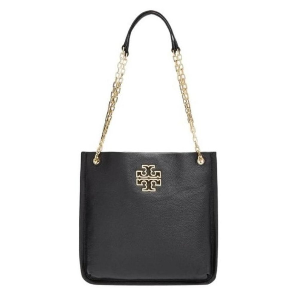 Tory Burch Women’s Britten Swingpack Leather Bag, Black
